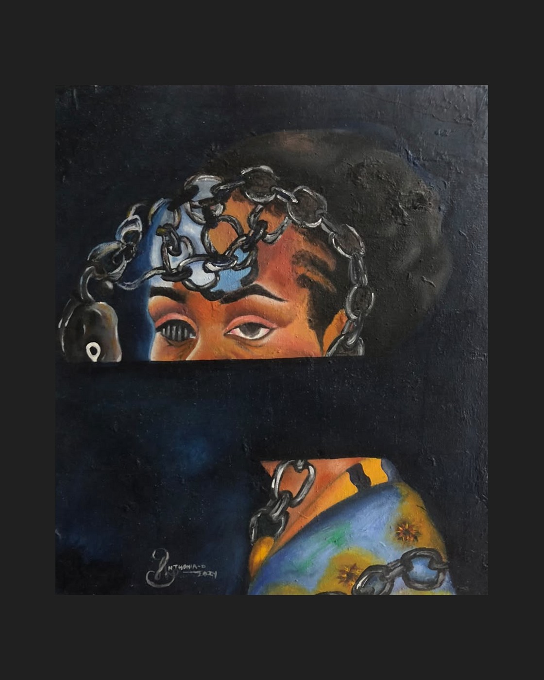 Ancestral Geometry II by Folake Ariyo