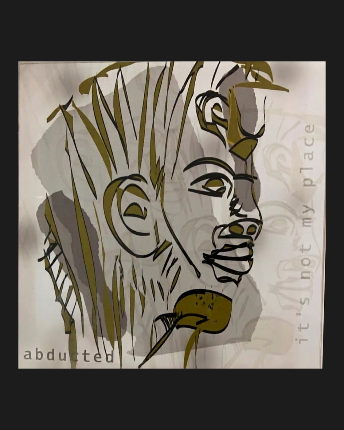 Ancestral Geometry VI by Folake Ariyo